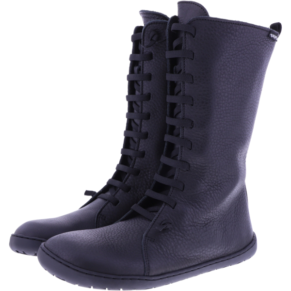 Snipe | Barefoot Stiefel | Negro-Schwarz | Glattleder | 05288-015 | Damen Stiefel