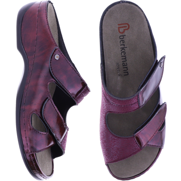 Berkemann | Janna | Bordeaux Lack | Leder-Stretch | Leisten: Melbourne | 01027-267 | Damen