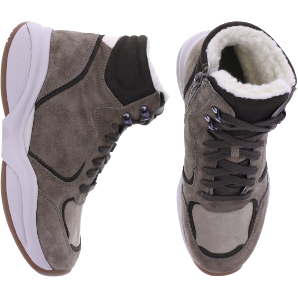 Xsensible Stretchwalker | SWX24 | Taupe | Leder-Warmfutter | 320072-501 | Damen Komfort Booties