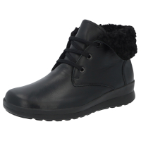 Berkemann | Felisa | Schwarz Leder | Warmfutter | Form: Vail | 05372-938 | Damen Bootie 4.5 UK