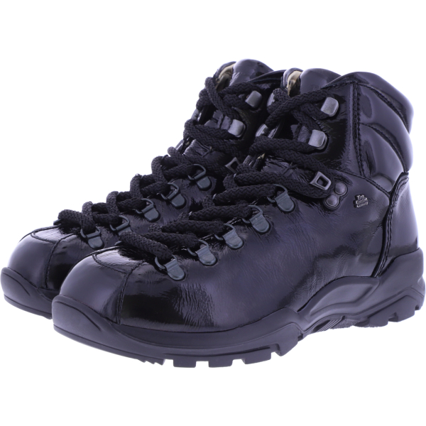 Finn Comfort | Garmisch | Schwarz Lack | Wechselfußbett | 03911-022099 | Wanderstiefel