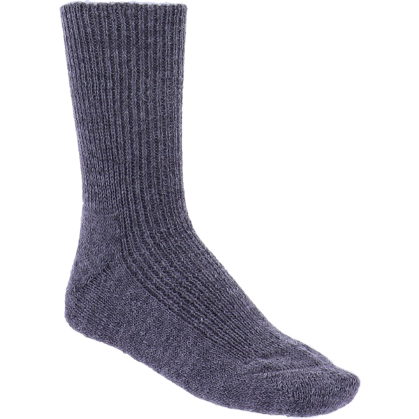 Hirsch Natur | Komfort Socken | Anthrazit-Grau | 100% Schurwolle