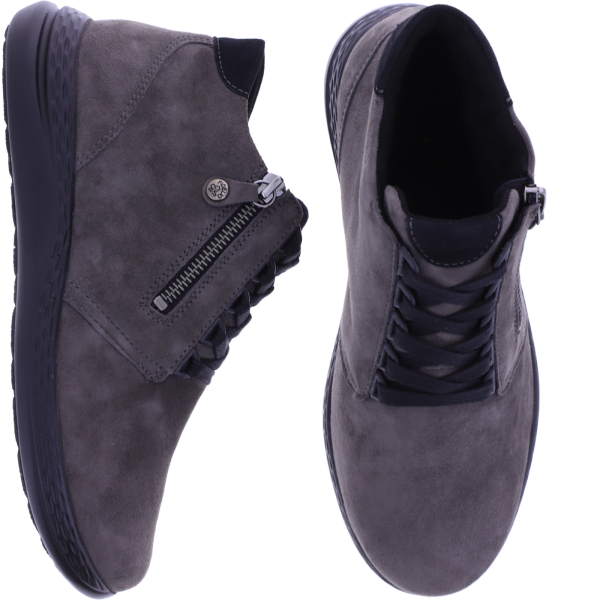 Fidelio | Hi Energy | Smoke Nubi-Grau | Leder | Multistretch | Weite: H | Damen Bootie