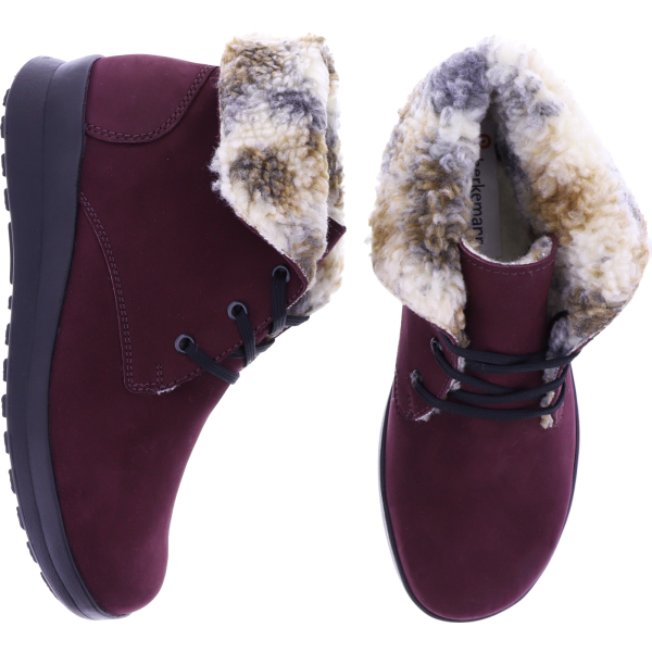 Berkemann | Felisa | Weinrot Nubuleder | Warmfutter | Form: Vail | 05372-212 | Damen Bootie