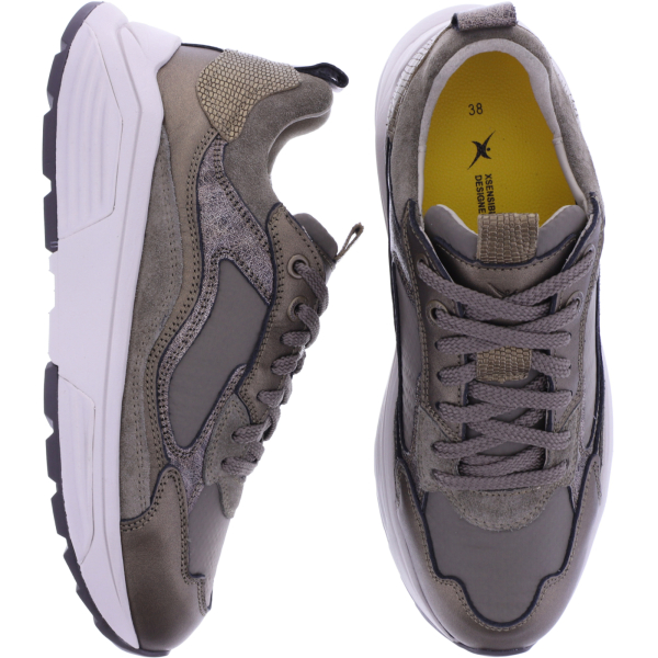 Xsensible Stretchwalker | Milau | Taupe Combi | Leder | 330045-530 | Damen Premium Sneakers