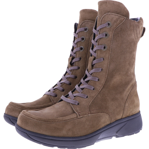 Xsensible Stretchwalker | Emilia | Braun Veloursleder | Weite: H | 302195-301 | Damen Stiefelette